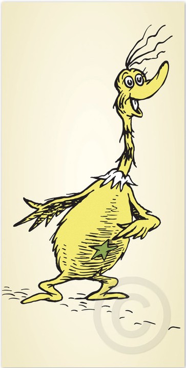 Dr. Seuss - The Sneetches - 50th Aniversary of The Cat in the Hat - limited edition prints